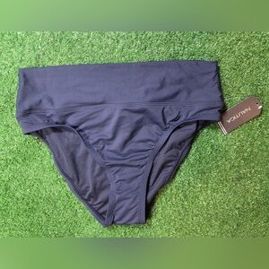 Nautica Blue Bikini Swimwear Classic Design